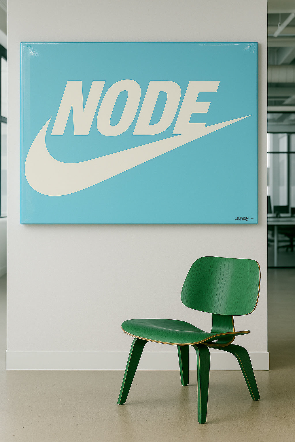 "JUST NODE IT" LTC LITECOIN